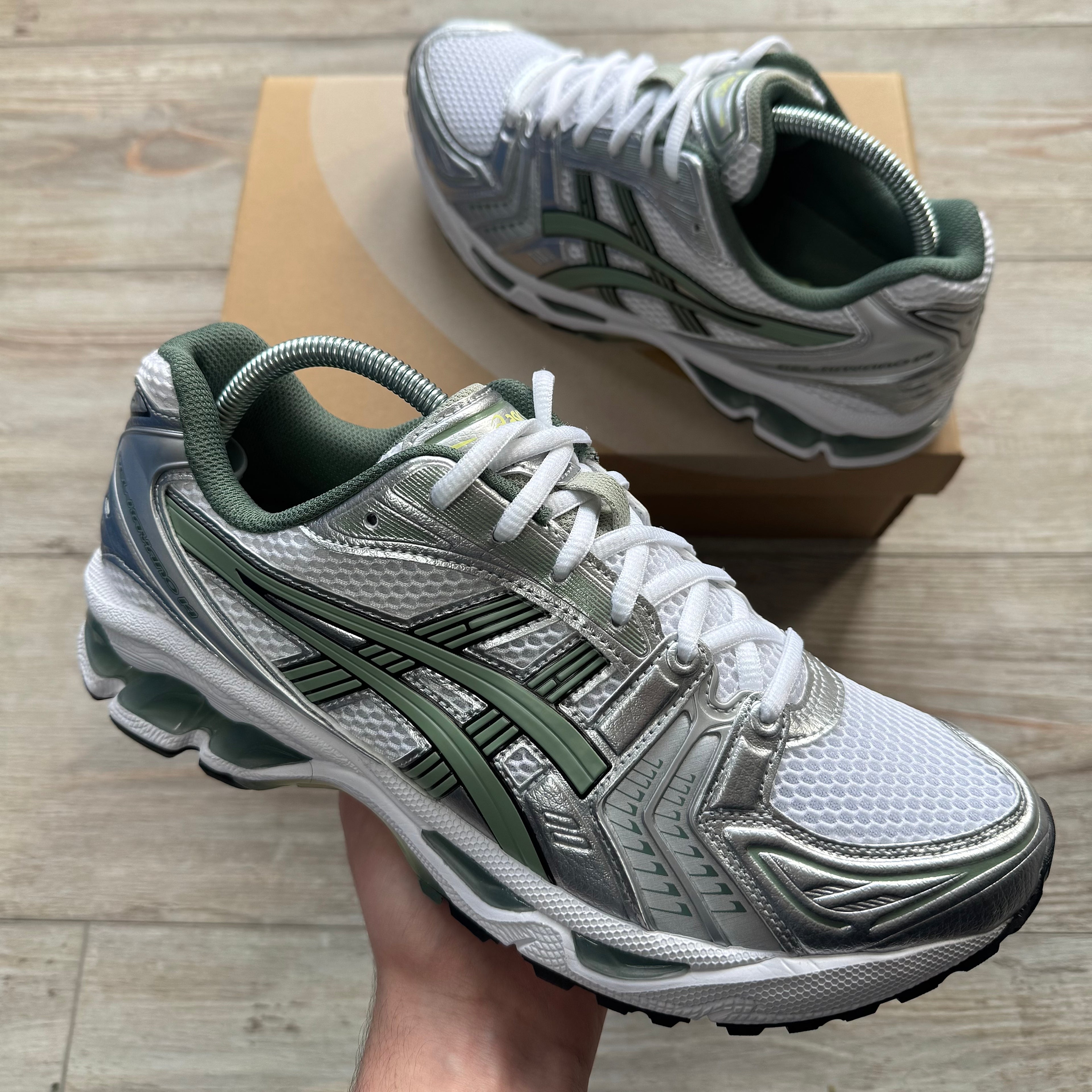 Ascics Gel Kayano - PURE SILVER/SLATE GREY