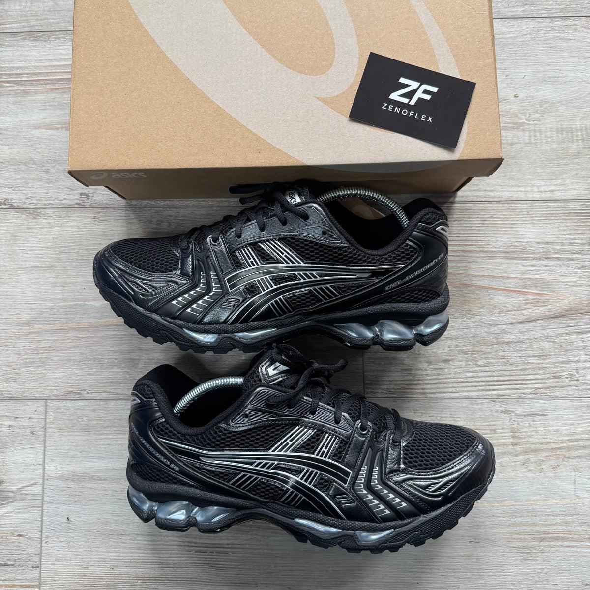 Asics Gel Kayano 14 - BLACK/PURE SILVER