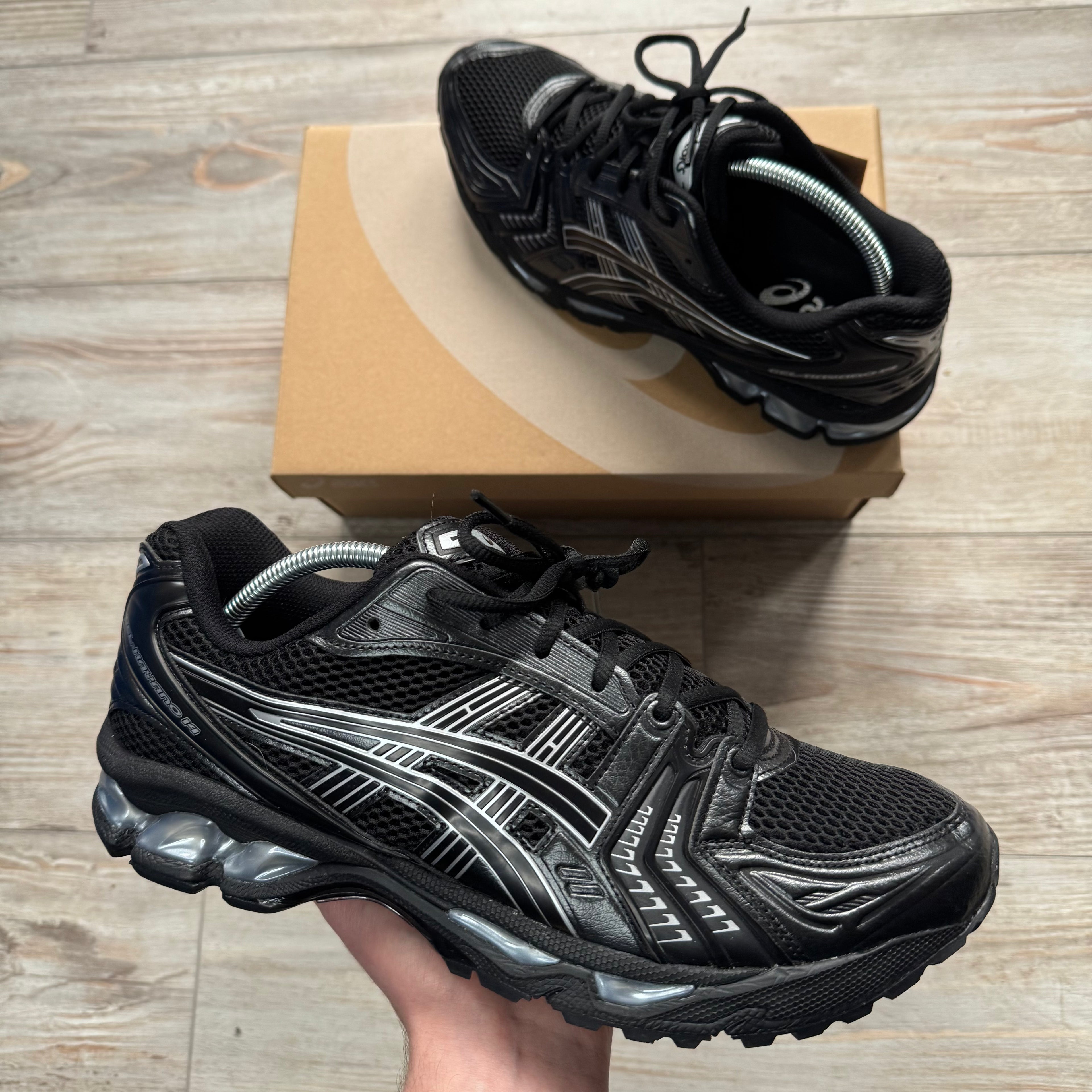 Asics Gel Kayano 14 - BLACK/PURE SILVER